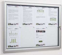 Image de l'article Drehtürschaukasten 8 x DIN A4 B930xH680m