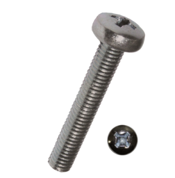 Artikelbild Linsenschrauben mit Kreuzschlitz H  A2