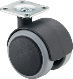 Article picture Kunststoffdoppelrolle D.50mm Trgf.50kg m