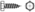 Skizze 2 Sechskantblechschrauben Form C  A2