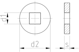Schizzo Round SHB form V DIN 440