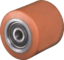 Image de l'article Gabelrolle PUR Naben-L.90mm Rad-B.90mm D