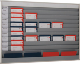 Articolo immagine Planungstafel H1282xB1580xT78mm 10 Schie