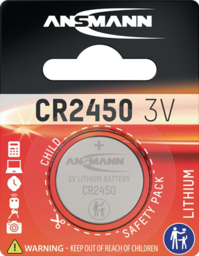 Article picture Knopfzelle 3 V 620 mAh CR2450 24,5x5mm 1