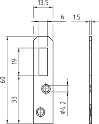 Schizzo Cabinet hanger II