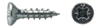 Image de l'article JD Plus Universalschraube Senkkopf-Z, Vollgewinde mit Fräsrippen, gleitbeschichtet