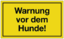 Articolo immagine Hinweiszeichen Warnung vor dem Hunde L25