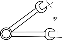 Schizzo Knarrenringmaulschlüsselsatz 8-tlg.SW 8-