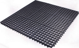 Articolo immagine Fußmatte offene Ringe schwarz Gum.L900xB
