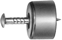 Artikelbild Bodenträger rund mit Stift Nutzlänge 10 mm