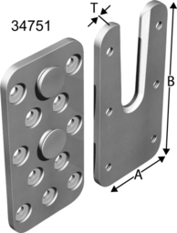 Schizzo End grain connector ATF SIMP.
