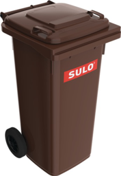 Articolo immagine Müllgroßbehälter 120l HDPE braun fahrbar