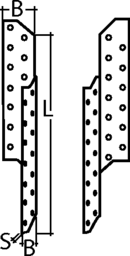 Sketch Rafter purlin anchor SPF RE/LI