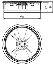 Schizzo Cable entry 1