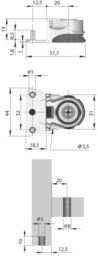 Schizzo Base height adjuster type B