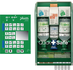 Article picture QuickSafe Box Complete befüllt PLUM