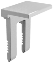 Artikelbild Oberteil für Glasbodenträger KUBIC ohne KS-Teil für Glasböden von 5-9 mm