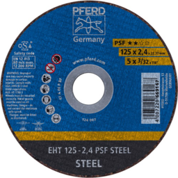 Articolo immagine Trennscheibe PSF STEEL D125x2,4mm ger.ST