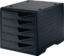 Artikelbild Ablagebox 5 Schubl.schwarz/schwarz Polys