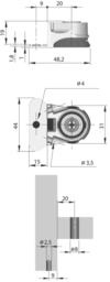 Schizzo Base height adjuster type A