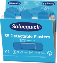 Articolo immagine Pflasterstrips Salvequick detectable 6 N