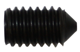 Article picture Gewindestifte mit Innensechskant und Spitze 45H nach DIN EN ISO 4027 (ehemals DIN 914)