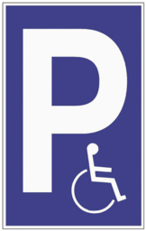 Image de l'article Parkplatzbeschilderung Parken f.Behinder