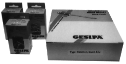 Sketch Blind rivet Gesipa mini pack
