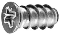 Artikelbild Euroschrauben Senkkopf Kreuzschlitz-Z, Kopf-D 7,7 mm Grobgewinde