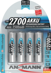 Article picture Akkuzelle 1,2 V 2700 mAh R6-AA-Mignon HR