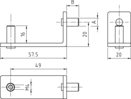 Sketch shelf support
