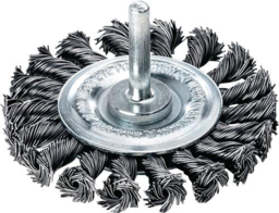 Image de l'article Zopfrundbürste D.75mm Schaft 6mm Drahtst