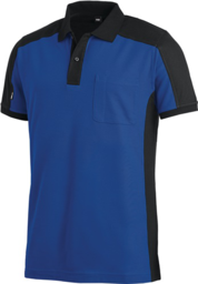Image de l'article Poloshirt KONRAD Gr.XL royal/schwarz FHB