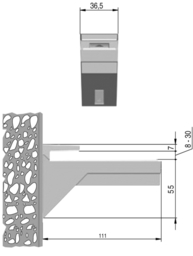 Sketch Shelf support KALABRONE