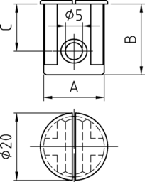 Schizzo Cock w.edge drilling 5mm
