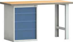 Image de l'article Werkbank PW 700 B1500xT700xH840mm Buche