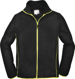 Image de l'article Herren Fleecejacke Gr.XXL schwarz/limett