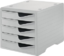 Artikelbild Ablagebox 5 Schubl.grau/grau Polystyrol