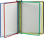 Articolo immagine Wandhalter 10 Sichttafeln farbig sortier