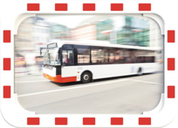 Image de l'article Verkehrsspiegel H400xB600mm Kunststoff,r