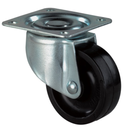 Article picture Lenkrolle D.50mm Trgf.40kg m.Platte Ku.s