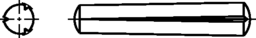 Croquis 2 Goupille cannelée DIN EN ISO 8744