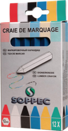 Image de l'article Markierkreide blau unpapiert 12 St./Scha