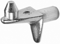 Artikelbild Bodenträger Zamak N03/1 mit 2 Zapfen für 5 mm Lochreihe