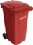Articolo immagine Müllgroßbehälter 240l HDPE rot fahrbar,n