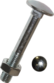 Image de l'article Flachrundschrauben mit Vierkantansatz  Mutter
