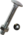Artikelbild Flachrundschrauben mit Vierkantansatz  Mutter