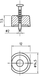 Sketch Shelf support flattened+pin