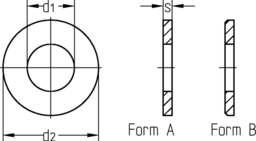 Schizzo Round SHB DIN 125