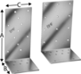Skizze SIMPSON Winkelverbinder AJ 80416
